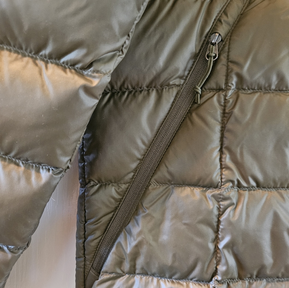 NEW Men's REI Coop Army Green 650 Down Puffer Jacket XL Regular fit - Picture 9 of 16
